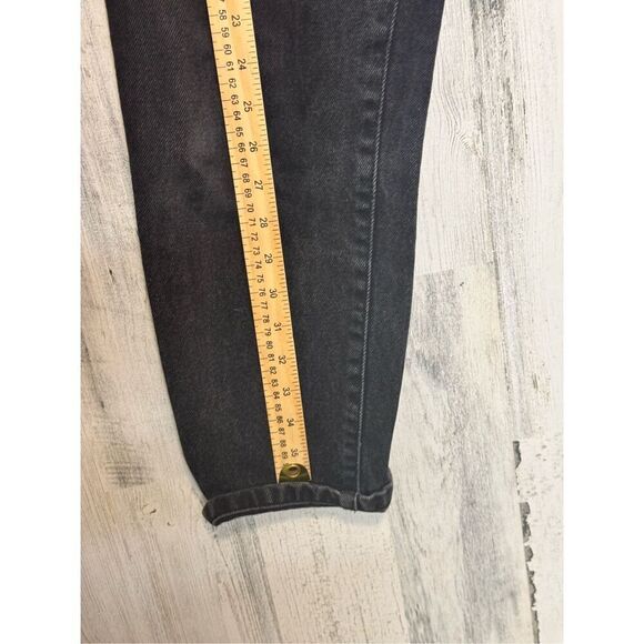 Nasty Gal collection black mom super high rise jeans size 6 - Picture 11 of 13